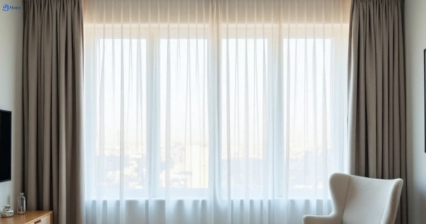 Freshly steam cleaned curtains in greendale-vic QLD
